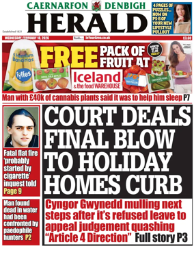 Cover of Caernarfon Herald