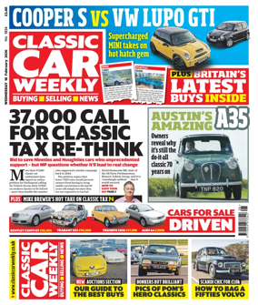 Cover of Classic Car Weekly (UK)