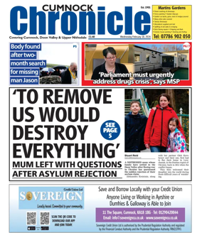 Cover of Cumnock Chronicle