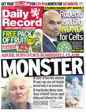 Cover of Daily Record