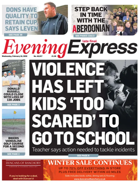 Cover of Evening Express