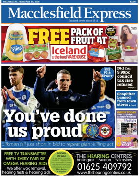 Cover of Macclesfield Express