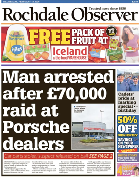 Cover of Rochdale Observer