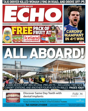 Cover of South Wales Echo