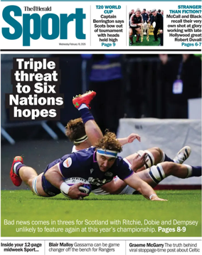 Cover of Herald Sport