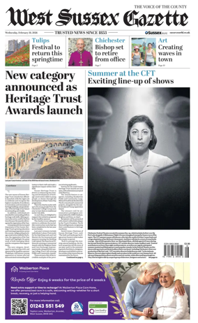 Cover of West Sussex Gazette