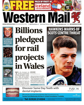 Cover of Western Mail