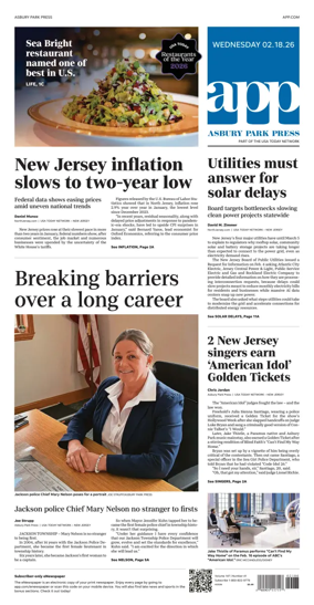 Cover of Asbury Park Press