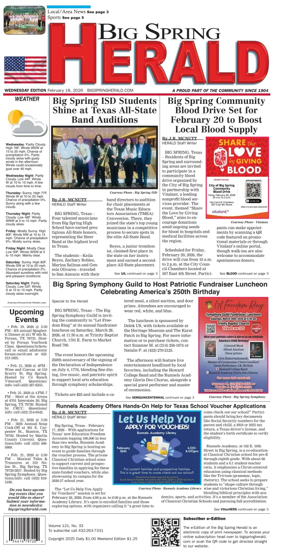 Cover of Big Spring Herald