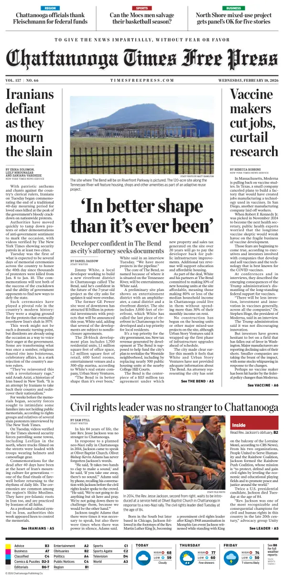 Cover of Chattanooga Times Free Press