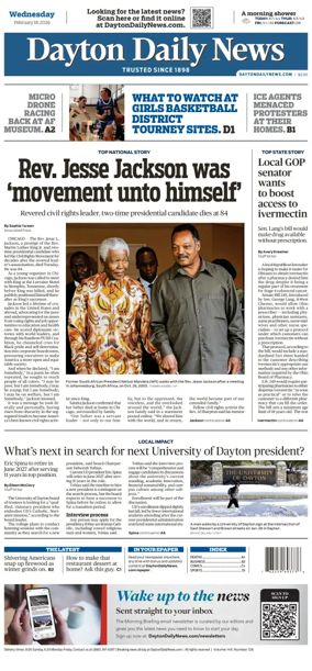 Cover of Dayton Daily News