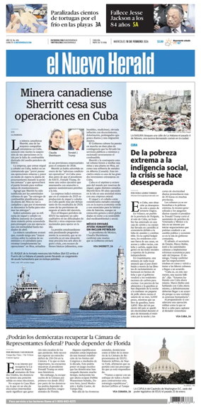 Cover of El Nuevo Herald