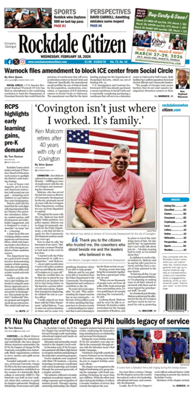 Cover of Rockdale Citiizen