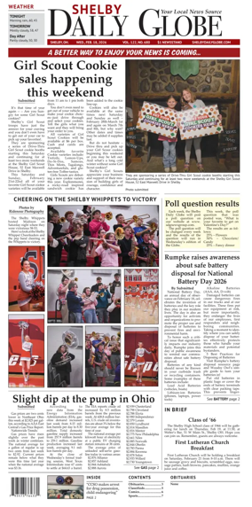 Cover of Shelby Daily Globe