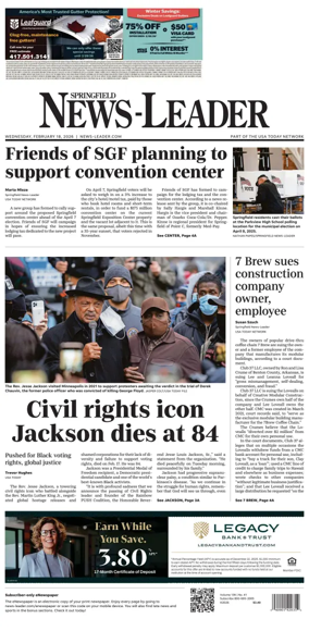 Cover of Springfield News-Leader