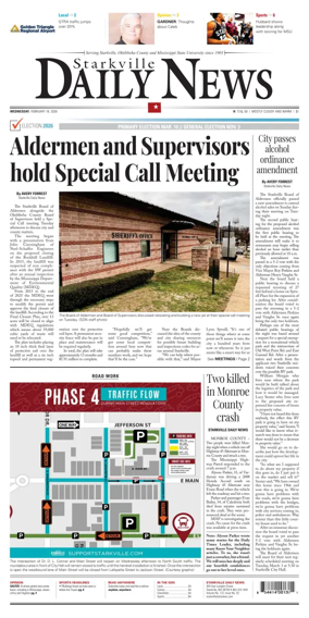 Cover of Starkville Daily News