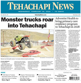 Cover of Tehachapi News