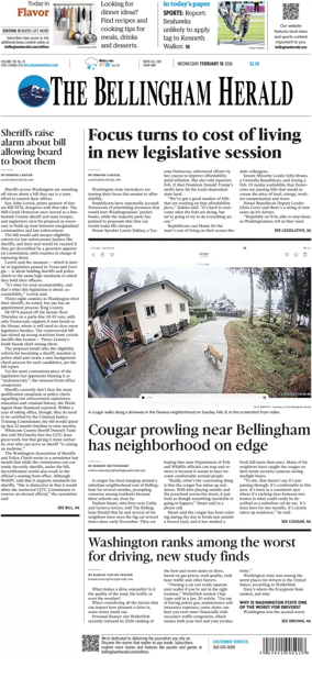 Cover of The Bellingham Herald
