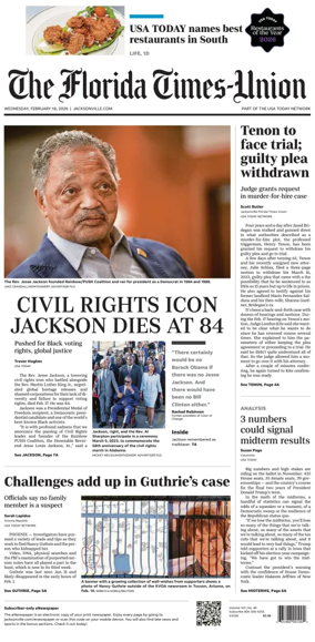 Cover of The Florida Times-Union