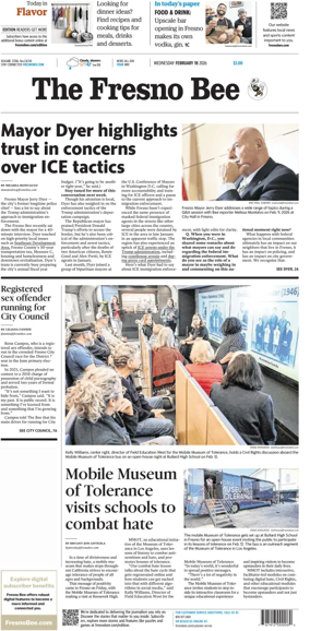 Cover of The Fresno Bee