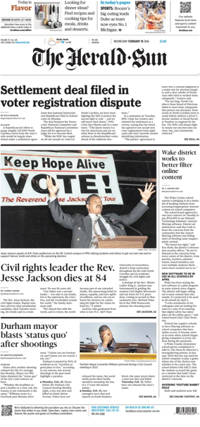 Cover of The Herald Sun