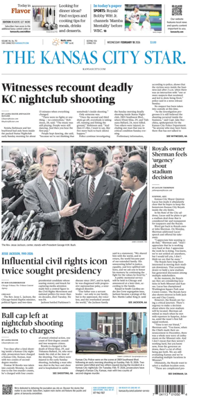 Cover of The Kansas City Star