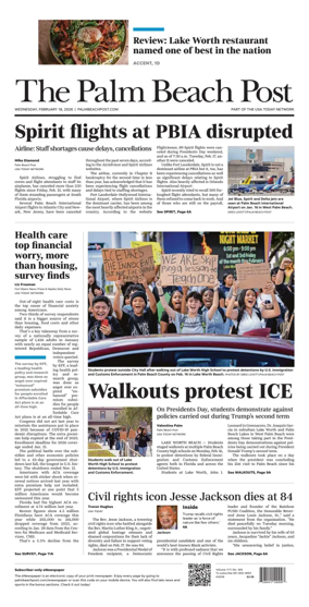 Cover of The Palm Beach Post