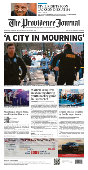 Cover of The Providence Journal