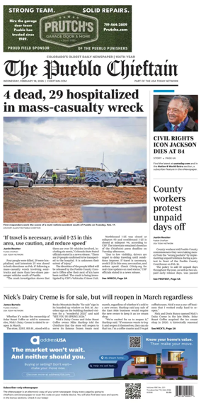 Cover of The Pueblo Chieftain