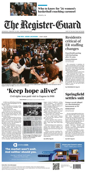 Cover of The Register-Guard