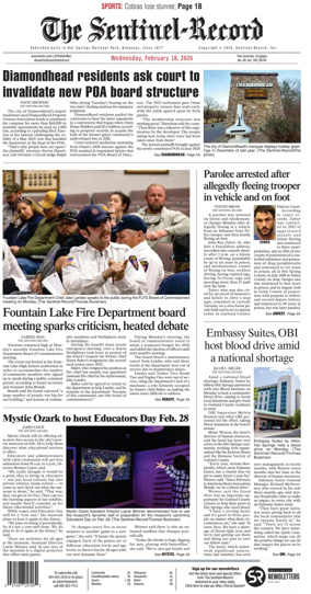 Cover of The Sentinel-Record