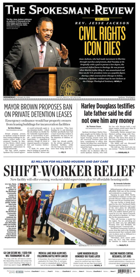 Cover of The Spokesman-Review (Spokane)