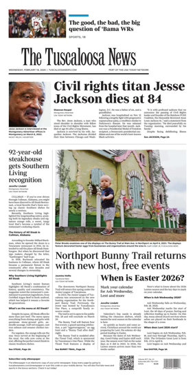 Cover of The Tuscaloosa News