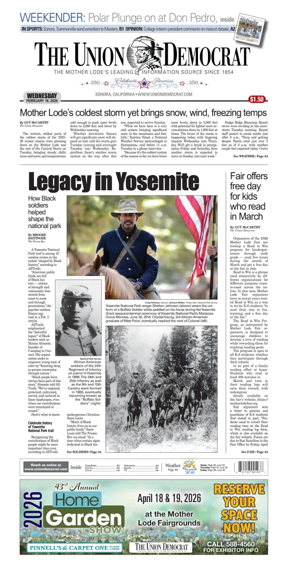 Cover of The Union Democrat