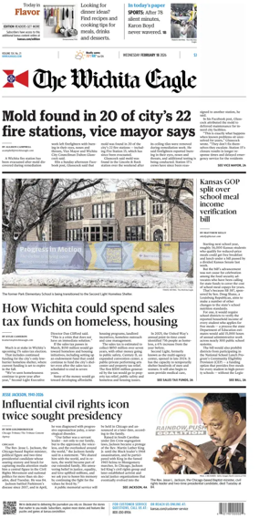 Cover of The Wichita Eagle