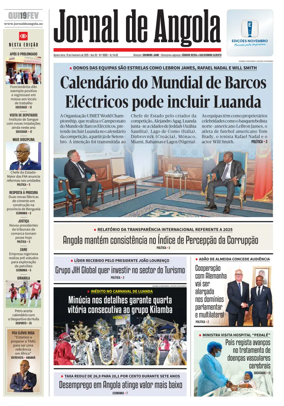 Cover of Jornal de Angola