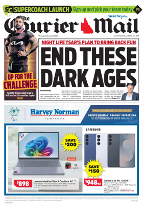 Cover of The Courier-Mail