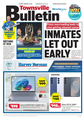 Cover of Townsville Bulletin