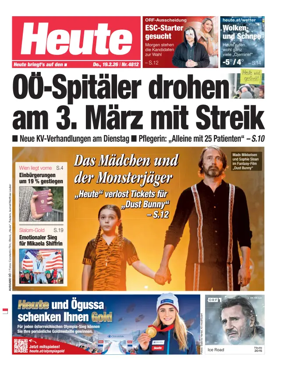 Cover of Heute - Oberosterreich Ausgabe