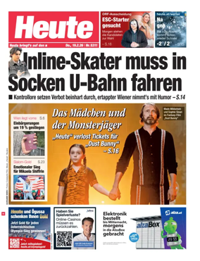 Cover of Heute - Wien Ausgabe