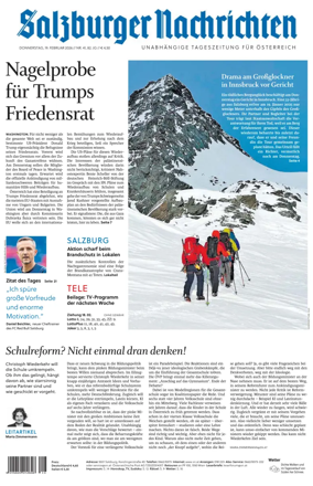 Cover of Salzburger Nachrichten
