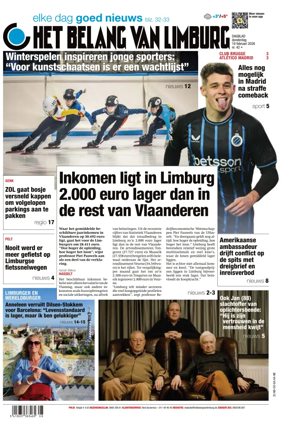 Cover of Het Belang van Limburg