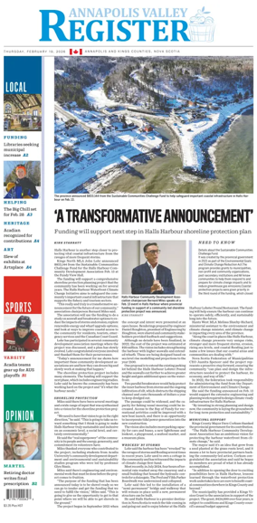 Cover of Annapolis Valley Register