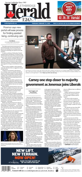 Cover of Lethbridge Herald
