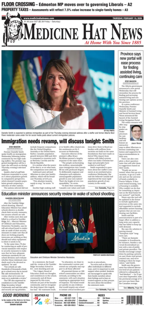 Cover of Medicine Hat News