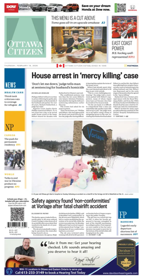 Cover of Ottawa Citizen