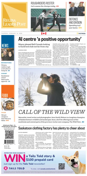 Cover of Regina Leader-Post