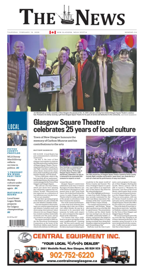 Cover of The News (New Glasgow)