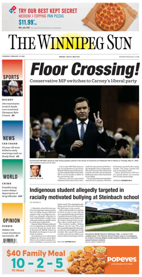 Cover of Winnipeg Sun