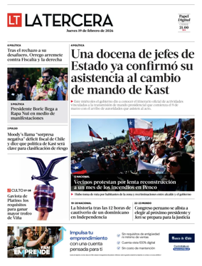Cover of La Tercera